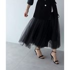 【マージュール/marjour】のTULLE SKIRT 人気、トレンドファッション・服の通販 founy(ファニー) ファッション Fashion レディースファッション WOMEN スカート Skirt インナー Inner エアリー Airy シアー Sheer スウェット Sweat ストレッチ Stretch スニーカー Sneakers チュール Tulle バランス Balance パーカー Hoodie ブラウジング Browsing プリント Print thumbnail BLACK|ID: prp329100004092575 ipo3291000000027727425