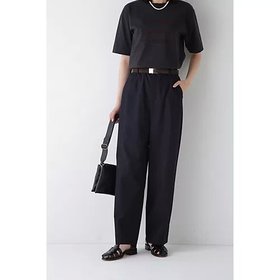 【ヒューマンウーマン/HUMAN WOMAN】 コットンツイルセミワイドパンツ人気、トレンドファッション・服の通販 founy(ファニー) ファッション Fashion レディースファッション WOMEN パンツ Pants おすすめ Recommend シンプル Simple ジャケット Jacket スタンダード Standard ダウン Down ベーシック Basic |ID:prp329100004092590