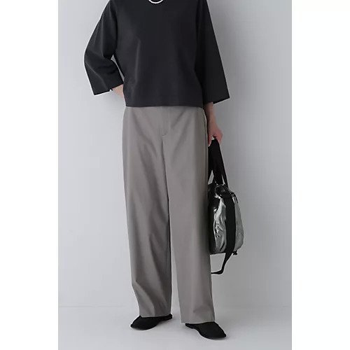 【ヒューマンウーマン/HUMAN WOMAN】のコットンツイルセミワイドパンツ インテリア・キッズ・メンズ・レディースファッション・服の通販 founy(ファニー) https://founy.com/ ファッション Fashion レディースファッション WOMEN パンツ Pants おすすめ Recommend シンプル Simple ジャケット Jacket スタンダード Standard ダウン Down ベーシック Basic |ID: prp329100004092590 ipo3291000000031562626