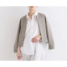 【インディヴィ/INDIVI】 【洗える/UVケア】グレンチェック柄リバーブルゾン人気、トレンドファッション・服の通販 founy(ファニー) ファッション Fashion レディースファッション WOMEN アウター Coat Outerwear ブルゾン Blouson/Jackets 洗える Washable 秋 Autumn/Fall シンプル Simple ストレッチ Stretch スマート Smart ダブル Double チェック Check バランス Balance フェイス Face ブラウジング Browsing ブルゾン Blouson ボトム Bottom ポケット Pocket ワイド Wide おすすめ Recommend |ID:prp329100004092622