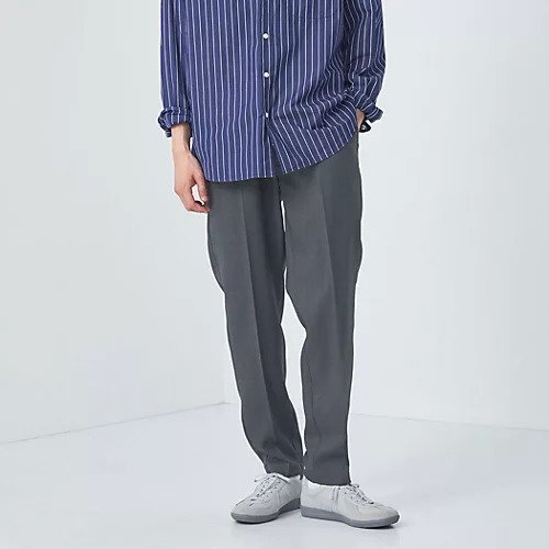 【グリーンレーベルリラクシング/green label relaxing / UNITED ARROWS / MEN】のポリエステル シャークスキン オルマイ イージーパンツ -ストレッチ・防シワ- インテリア・キッズ・メンズ・レディースファッション・服の通販 founy(ファニー) 　ファッション　Fashion　メンズファッション　MEN　ボトムス　Bottoms/Men　カーディガン　Cardigan　サンダル　Sandals　シューズ　Shoes　ストレッチ　Stretch　スニーカー　Sneakers　ドローコード　Draw Cord　定番　Standard　人気　Popularity　ワーク　Work　A/W・秋冬　Aw・Autumn/Winter・Fw・Fall-Winter　エレガント 上品　Elegant　NAVY|ID: prp329100004092637 ipo3291000000027727898