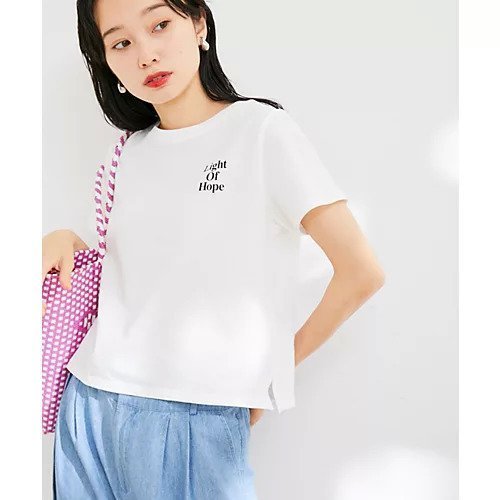 【ビス/VIS】の【洗える】USAコットンちびロゴTシャツ 人気、トレンドファッション・服の通販 founy(ファニー) 　ファッション　Fashion　レディースファッション　WOMEN　トップス・カットソー　Tops/Tshirt　シャツ/ブラウス　Shirts/Blouses　ロング / Tシャツ　T-Shirts　春　Spring　洗える　Washable　コンパクト　Compact　定番　Standard　フィット　Fit　ボトム　Bottom　おすすめ　Recommend　夏　Summer　 other-1|ID: prp329100004093744 ipo3291000000028446181