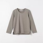 【グリーンレーベル リラクシング / ユナイテッドアローズ/green label relaxing / UNITED ARROWS】のベアスムース クルーネック ロングスリーブ プルオーバー カットソー MOCA|ID:prp329100004093748