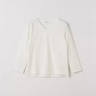 【グリーンレーベル リラクシング / ユナイテッドアローズ/green label relaxing / UNITED ARROWS】のベアスムース Vネック ロングスリーブ プルオーバー カットソー 人気、トレンドファッション・服の通販 founy(ファニー) ファッション Fashion レディースファッション WOMEN トップス・カットソー Tops/Tshirt プルオーバー Pullover カットソー Cut and Sewn Vネック V-Neck インナー Inner 秋 Autumn/Fall カットソー Cut And Sew シンプル Simple ジャケット Jacket スリーブ Sleeve ロング Long おすすめ Recommend エレガント 上品 Elegant ビジネス 仕事 通勤 Business thumbnail WHITE|ID: prp329100004093749 ipo3291000000027746477