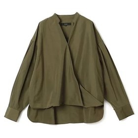 【フローレント/FLORENT】 TAFFETA BLOUSE人気、トレンドファッション・服の通販 founy(ファニー) ファッション Fashion レディースファッション WOMEN スキッパー Skipper タフタ Taffeta ドレープ Drape バランス Balance フロント Front モダン Modern 洗える Washable |ID:prp329100004093753