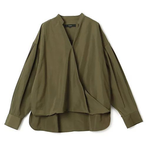 【フローレント/FLORENT】のTAFFETA BLOUSE 人気、トレンドファッション・服の通販 founy(ファニー) 　ファッション　Fashion　レディースファッション　WOMEN　スキッパー　Skipper　タフタ　Taffeta　ドレープ　Drape　バランス　Balance　フロント　Front　モダン　Modern　洗える　Washable　 other-1|ID: prp329100004093753 ipo3291000000027746490