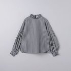 【ユナイテッドアローズ/UNITED ARROWS】のフリル ボリュームスリーブ ブラウス BLACK|ID:prp329100004093754