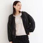 【ザ ショップ ティーケー/THE SHOP TK】のタックボリュームシアーブルゾン【洗濯機OK】 人気、トレンドファッション・服の通販 founy(ファニー) ファッション Fashion レディースファッション WOMEN アウター Coat Outerwear ブルゾン Blouson/Jackets おすすめ Recommend シアー Sheer スマート Smart ブルゾン Blouson ポケット Pocket 夏 Summer thumbnail ブラック|ID: prp329100004093897 ipo3291000000027747075