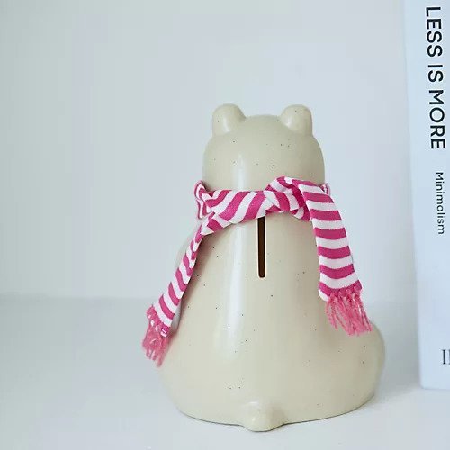 【ビオトープ/biotope / GOODS】のシロクマ貯金箱2024 マフラー付き 人気、トレンドファッション・服の通販 founy(ファニー) 　おすすめ　Recommended / Our Picks　クリスマス X'mas　Christmas / X'mas　フリンジ　Fringe, Tassel　ボーダー　Border, Stripe　マフラー　Scarf, Muffler　other-3|ID: prp329100004093912 ipo3291000000031272385