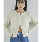 【ビス/VIS】の【アンチピリング/洗える】美smart スポンジニットZIPカーディガン 人気、トレンドファッション・服の通販 founy(ファニー) ファッション Fashion レディースファッション WOMEN トップス・カットソー Tops/Tshirt ニット Knit Tops カーディガン Cardigans 春 Spring 洗える Washable 秋 Autumn/Fall カーディガン Cardigan キャミ Cami コンパクト Compact 今季 This Season シンプル Simple ジップ Zip スマート Smart デニム Denim フィット Fit フロント Front 羽織 Haori 冬 Winter A/W・秋冬 Aw・Autumn/Winter・Fw・Fall-Winter おすすめ Recommend 2024年 2024 2024-2025秋冬・A/W Aw/Autumn/Winter/Fw/Fall/2024-2025 thumbnail オフホワイト|ID: prp329100004095401 ipo3291000000028446461