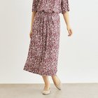 【ローラアシュレイ/LAURA ASHLEY】の【洗える/ジャージ素材/同柄アイテムあり】ウッドブロック リーブス柄スカート 人気、トレンドファッション・服の通販 founy(ファニー) ファッション Fashion レディースファッション WOMEN スカート Skirt おすすめ Recommend ウッド Wood ジャージ Jersey ジャージー Jersey セットアップ Set Up ブロック Block プリント Print ポケット Pocket ラップ Wrap 洗える Washable thumbnail ボルドー|ID: prp329100004095415 ipo3291000000027765428