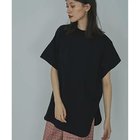 【マージュール/marjour】のASYMMETRY SLEEVE TEE 人気、トレンドファッション・服の通販 founy(ファニー) ファッション Fashion レディースファッション WOMEN トップス・カットソー Tops/Tshirt とろみ Thickness アシンメトリー Asymmetry シンプル Simple ストレッチ Stretch スリット Slit ボトム Bottom thumbnail BLACK|ID: prp329100004096809 ipo3291000000027782336