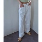 【マージュール/marjour】のFRINGE DESIGN PANTS OFFWHITE|ID:prp329100004096865