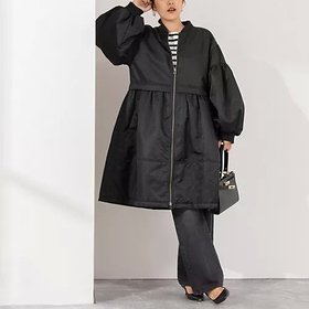 【ノーリーズ/NOLLEY'S】のMA1風コート 人気、トレンドファッション・服の通販 founy(ファニー) ファッション Fashion レディースファッション WOMEN アウター Coat Outerwear コート Coats 2024年 2024 2024-2025秋冬・A/W Aw/Autumn/Winter/Fw/Fall/2024-2025 フェミニン Feminine |ID:prp329100004096941