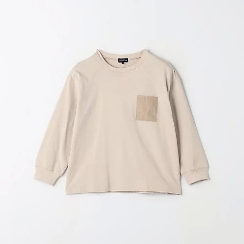 【グリーンレーベルリラクシング/green label relaxing / UNITED ARROWS / KIDS】のTJ 天竺 ポケット ロングスリーブ / キッズ 100cm-130cm インテリア・キッズ・メンズ・レディースファッション・服の通販 founy(ファニー) 　ファッション　Fashion　キッズファッション　KIDS　シンプル　Simple　スリーブ　Sleeve　定番　Standard　ポケット　Pocket　ロング　Long　夏　Summer　BEIGE|ID: prp329100004096998 ipo3291000000027783351