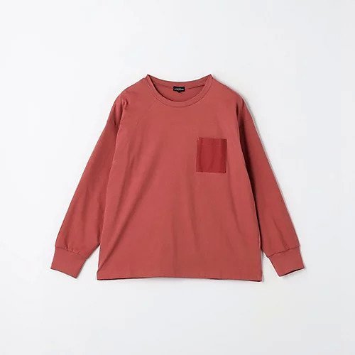 【グリーンレーベルリラクシング/green label relaxing / UNITED ARROWS / KIDS】のTJ 天竺 ポケット ロングスリーブ / キッズ 140cm-160cm インテリア・キッズ・メンズ・レディースファッション・服の通販 founy(ファニー) 　ファッション　Fashion　キッズファッション　KIDS　シンプル　Simple　スリーブ　Sleeve　定番　Standard　ポケット　Pocket　ロング　Long　夏　Summer　BRICK|ID: prp329100004097000 ipo3291000000027783362