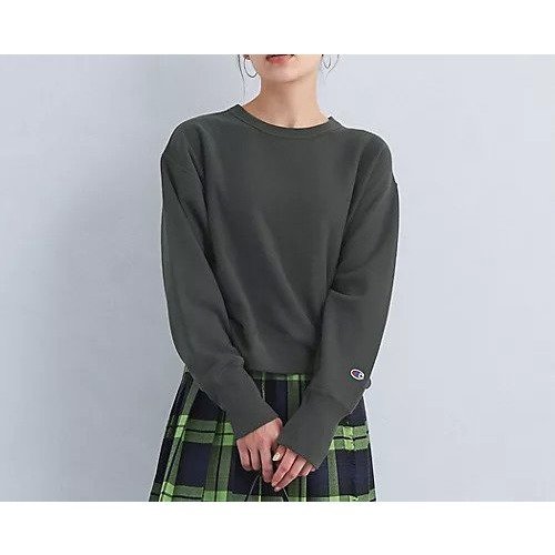 【グリーンレーベル リラクシング / ユナイテッドアローズ/green label relaxing / UNITED ARROWS】の【別注】リバースウィーブ スウェット プルオーバー インテリア・キッズ・メンズ・レディースファッション・服の通販 founy(ファニー) 　ファッション　Fashion　レディースファッション　WOMEN　トップス・カットソー　Tops/Tshirt　パーカ　Sweats　プルオーバー　Pullover　スウェット　Sweat　アメリカン　American　秋　Autumn/Fall　ショルダー　Shoulder　スウェット　Sweat　スポーツ　Sports　スラックス　Slacks　デニム　Denim　ドロップ　Drop　ニューヨーク　New York　人気　Popularity　別注　Special Order　ワイド　Wide　冬　Winter　BLACK|ID: prp329100004099825 ipo3291000000027819007