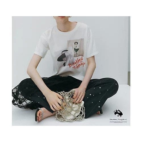 【ビス/VIS】の【AUDREY HEPBURN COLLECTION BY JUN】フォトプリントTシャツ 人気、トレンドファッション・服の通販 founy(ファニー) 　ファッション　Fashion　レディースファッション　WOMEN　トップス・カットソー　Tops/Tshirt　シャツ/ブラウス　Shirts/Blouses　ロング / Tシャツ　T-Shirts　春　Spring　秋　Autumn/Fall　コンパクト　Compact　シルバー　Silver　女優　Actress　タイトスカート　Tight Skirt　デニム　Denim　人気　Popularity　フレア　Flare　プリント　Print　プレート　Plate　ボトム　Bottom　マーメイド　Mermaid　A/W・秋冬　Aw・Autumn/Winter・Fw・Fall-Winter　おすすめ　Recommend　夏　Summer　2024年　2024　2024-2025秋冬・A/W　Aw/Autumn/Winter/Fw/Fall/2024-2025　 other-1|ID: prp329100004101582 ipo3291000000027854230