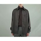 【グリーンレーベルリラクシング/green label relaxing / UNITED ARROWS / MEN】のウォッシャブル TWビエラ ジャストルーズ レギュラーカラー 長袖 シャツ -防シワ- DK.BROWN|ID: prp329100004103000 ipo3291000000028927762