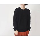 【ザ ショップ ティーケー/THE SHOP TK / MEN】の畦編みニットプルオーバー リラックスシルエット 人気、トレンドファッション・服の通販 founy(ファニー) ファッション Fashion メンズファッション MEN トップス・カットソー Tops/Tshirt/Men ニット Knit Tops おすすめ Recommend インナー Inner シンプル Simple スマート Smart モックネック Mock Neck リラックス Relax 畦 Ridge 軽量 Lightweight thumbnail ブラック|ID: prp329100004103003 ipo3291000000028245950