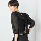 【ノーリーズソフィー/NOLLEY'S sophi】のラメカットジャガード2WAYブラウス 人気、トレンドファッション・服の通販 founy(ファニー) ファッション Fashion レディースファッション WOMEN トップス・カットソー Tops/Tshirt シャツ/ブラウス Shirts/Blouses 2024年 2024 2024-2025秋冬・A/W Aw/Autumn/Winter/Fw/Fall/2024-2025 カットジャガード Cut Jacquard サテン Satin ドット Dot フォルム Form リボン Ribbon thumbnail ブラック系その他3|ID: prp329100004104413 ipo3291000000028553801