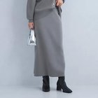 【グリーンレーベル リラクシング / ユナイテッドアローズ/green label relaxing / UNITED ARROWS】のパフニット タイト スカート -ウォッシャブル- MD.GRAY|ID: prp329100004104436 ipo3291000000027894676