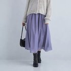 【グリーンレーベル リラクシング / ユナイテッドアローズ/green label relaxing / UNITED ARROWS】のシアー ギャザー スカート 3 LILAC|ID: prp329100004104442 ipo3291000000028724134