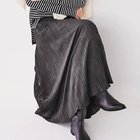 【アンタイトル/UNTITLED】のスエード風ランダムプリーツスカート 人気、トレンドファッション・服の通販 founy(ファニー) ファッション Fashion レディースファッション WOMEN スカート Skirt プリーツスカート Pleated Skirts おすすめ Recommend なめらか Smooth カットソー Cut And Sew スエード Suede スマート Smart ピーチ Peach フレア Flare プリーツ Pleats ポケット Pocket ランダム Random 人気 Popularity thumbnail グレー|ID: prp329100004105903 ipo3291000000028286207