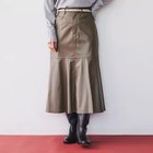 【アンタイトル/UNTITLED】のフェイクレザーフレアスカート 人気、トレンドファッション・服の通販 founy(ファニー) ファッション Fashion レディースファッション WOMEN スカート Skirt Aライン/フレアスカート Flared A-Line Skirts スマート Smart デニム Denim フェイクレザー Faux Leather ポケット Pocket リアル Real thumbnail トープ|ID: prp329100004105914 ipo3291000000028329893