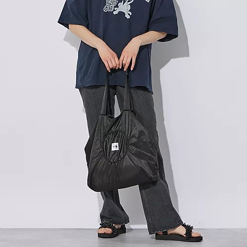 【ザ ノース フェイス/THE NORTH FACE】のLite Ball Tote M インテリア・キッズ・メンズ・レディースファッション・服の通販 founy(ファニー) 　ファッション　Fashion　レディースファッション　WOMEN　バッグ　Bag　コンパクト　Compact　トラベル　Travel　軽量　Lightweight　ブラック|ID: prp329100004105934 ipo3291000000027912352