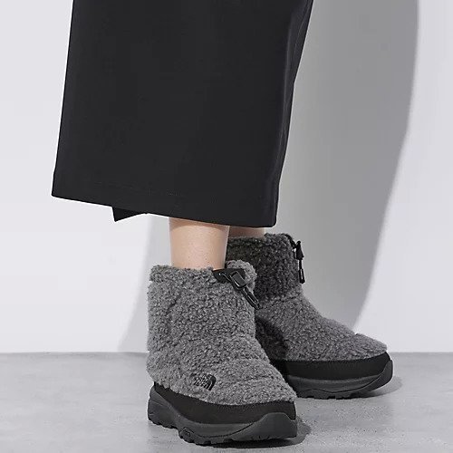 【ザ ノース フェイス/THE NORTH FACE】のW Nuptse Bootie Short Fleece インテリア・キッズ・メンズ・レディースファッション・服の通販 founy(ファニー) 　ファッション　Fashion　レディースファッション　WOMEN　ミックスチャコール&#215;ミックスチャコール|ID: prp329100004105942 ipo3291000000030952705