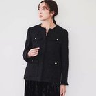 【アンタイトル/UNTITLED】の【ミドル丈/エレガント】ファンシーツイード ジャケット 人気、トレンドファッション・服の通販 founy(ファニー) ファッション Fashion レディースファッション WOMEN アウター Coat Outerwear ジャケット Jackets エレガント 上品 Elegant ジャケット Jacket スマート Smart ツイード Tweed デニム Denim フォーマル Formal ポケット Pocket ミックス Mix ミドル Middle おすすめ Recommend thumbnail ネイビー|ID: prp329100004106007 ipo3291000000028330379