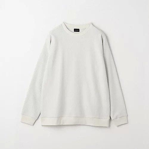 【グリーンレーベルリラクシング/green label relaxing / UNITED ARROWS / MEN】のクリアラッセル クルーネック カットソー インテリア・キッズ・メンズ・レディースファッション・服の通販 founy(ファニー) 　ファッション　Fashion　メンズファッション　MEN　トップス・カットソー　Tops/Tshirt/Men　カットソー　Cut And Sew　シンプル　Simple　スラックス　Slacks　デニム　Denim　ラッセル　Russell　LT.GRAY|ID: prp329100004107312 ipo3291000000027932665