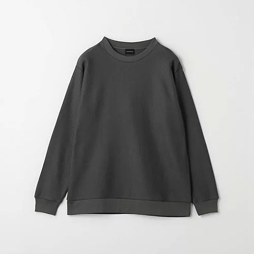 【グリーンレーベルリラクシング/green label relaxing / UNITED ARROWS / MEN】のクリアラッセル クルーネック カットソー インテリア・キッズ・メンズ・レディースファッション・服の通販 founy(ファニー) 　ファッション　Fashion　メンズファッション　MEN　トップス・カットソー　Tops/Tshirt/Men　カットソー　Cut And Sew　シンプル　Simple　スラックス　Slacks　デニム　Denim　ラッセル　Russell　DK.GRAY|ID: prp329100004107312 ipo3291000000027932667