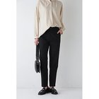 【ヒューマンウーマン/HUMAN WOMAN】のピケストレッチピーチパンツ ブラック|ID: prp329100004110703 ipo3291000000034959797