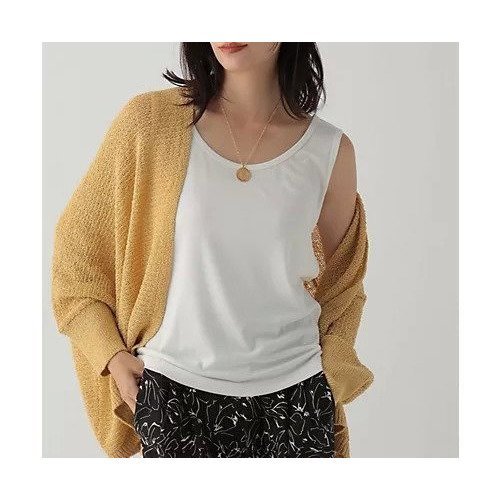 【エルーラ/Elura】のリブタンクトップ インテリア・キッズ・メンズ・レディースファッション・服の通販 founy(ファニー) 　ファッション　Fashion　レディースファッション　WOMEN　インナー　Inner　カットソー　Cut And Sew　カーディガン　Cardigan　シンプル　Simple　スタイリッシュ　Stylish　タンク　Tank　ホワイト|ID: prp329100004112021 ipo3291000000028001828