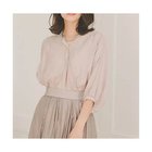 【エルーラ/Elura】のセミシアスキッパーブラウス グレージュ|ID: prp329100004112038 ipo3291000000028001916