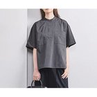 【ユナイテッドアローズ/UNITED ARROWS】のバンドカラー ポケット 5S シャツ DK.GRAY|ID:prp329100004112042