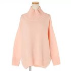 【イーバイエクラ/E by eclat】のボトルネックニット 人気、トレンドファッション・服の通販 founy(ファニー) ファッション Fashion レディースファッション Fashion for Women トップス・カットソー Cut & Sew Tops ニット Knit Tops & Sweaters おすすめ Recommended / Our Picks スマート Smart, Elegant ブラウジング Blouson Silhouette, Cinched Waist ボトルネック Bottle Neck, Mock Neck ラウンド Round, Round Neck 洗える Machine Washable thumbnail ピーチ|ID: prp329100004112044 ipo3291000000035740577