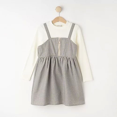 【シューラルー/SHOO LA RUE / KIDS】の【110-140cm】フロントジップ使い チェックドッキングワンピース インテリア・キッズ・メンズ・レディースファッション・服の通販 founy(ファニー) https://founy.com/ ファッション Fashion キッズファッション KIDS ワンピース Dress/Kids おすすめ Recommend インナー Inner キャミワンピース Cami Dress ギフト プレゼント Gift Present スマート Smart チェック Check ドッキング Docking ポケット Pocket 人気 Popularity 秋 Autumn/Fall |ID: prp329100004112181 ipo3291000000028002604