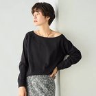 【リエミラー/Rie Miller】のワイドネックミニ裏毛プルオーバーカットソー 人気、トレンドファッション・服の通販 founy(ファニー) ファッション Fashion レディースファッション WOMEN トップス・カットソー Tops/Tshirt プルオーバー Pullover カットソー Cut and Sewn 2024年 2024 2024-2025秋冬・A/W Aw/Autumn/Winter/Fw/Fall/2024-2025 ショート Short シンプル Simple バランス Balance ボトム Bottom ワイド Wide 春 Spring 秋 Autumn/Fall thumbnail ブラック|ID: prp329100004113196 ipo3291000000028016689