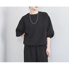 【ユナイテッドアローズ/UNITED ARROWS】のCOMFY シャーリングゴム プルオーバー BLACK|ID:prp329100004113208