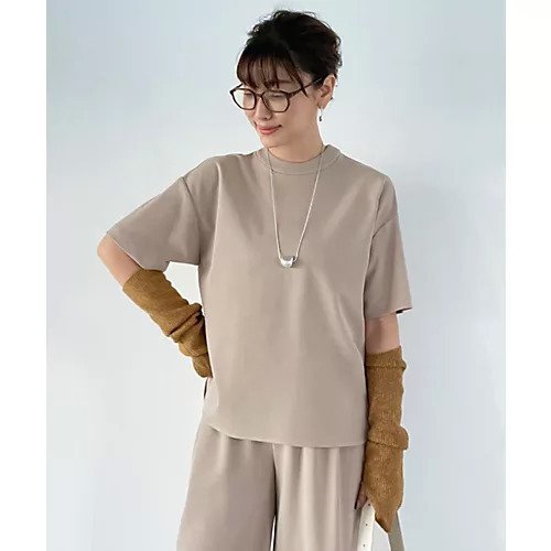 【スタイルデリ/STYLE DELI】の【匠ジョーゼット】Tシャツフォルムブラウス 人気、トレンドファッション・服の通販 founy(ファニー) 　ファッション　Fashion　レディースファッション　WOMEN　トップス・カットソー　Tops/Tshirt　シャツ/ブラウス　Shirts/Blouses　ロング / Tシャツ　T-Shirts　インナー　Inner　軽量　Lightweight　サロペット　Overalls　ジャケット　Jacket　ジョーゼット　Georgette　ストレッチ　Stretch　スリット　Slit　セットアップ　Set Up　長袖　Long Sleeve　フォルム　Form　ボーイズ　Boys　ラウンド　Round　冬　Winter　A/W・秋冬　Aw・Autumn/Winter・Fw・Fall-Winter　夏　Summer　エレガント 上品　Elegant　ビジネス 仕事 通勤　Business　 other-1|ID: prp329100004113214 ipo3291000000028016816