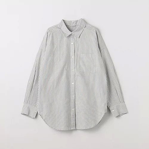 【グリーンレーベル リラクシング / ユナイテッドアローズ/green label relaxing / UNITED ARROWS】のオーバー シャツ 2 人気、トレンドファッション・服の通販 founy(ファニー) 　ファッション　Fashion　レディースファッション　WOMEN　トップス・カットソー　Tops/Tshirt　シャツ/ブラウス　Shirts/Blouses　おすすめ　Recommend　インナー　Inner　オックス　Ox　ストライプ　Stripe　デニム　Denim　エレガント 上品　Elegant　 other-1|ID: prp329100004113215 ipo3291000000028016820