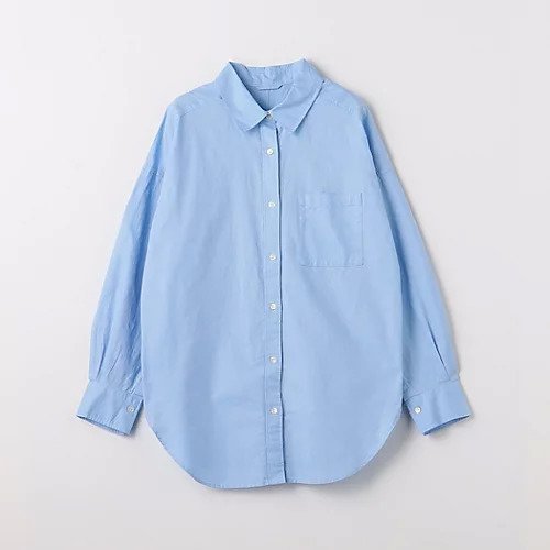 【グリーンレーベル リラクシング / ユナイテッドアローズ/green label relaxing / UNITED ARROWS】のオーバー シャツ 2 インテリア・キッズ・メンズ・レディースファッション・服の通販 founy(ファニー) 　ファッション　Fashion　レディースファッション　WOMEN　トップス・カットソー　Tops/Tshirt　シャツ/ブラウス　Shirts/Blouses　おすすめ　Recommend　インナー　Inner　オックス　Ox　ストライプ　Stripe　デニム　Denim　エレガント 上品　Elegant　LT.BLUE|ID: prp329100004113215 ipo3291000000028016823