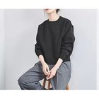 【ユナイテッドアローズ/UNITED ARROWS】のCOMFY スウェットライク プルオーバー 人気、トレンドファッション・服の通販 founy(ファニー) ファッション Fashion レディースファッション WOMEN トップス・カットソー Tops/Tshirt パーカ Sweats プルオーバー Pullover スウェット Sweat コンパクト Compact 軽量 Lightweight スウェット Sweat デニム Denim フレア Flare thumbnail BLACK|ID: prp329100004113225 ipo3291000000028016900