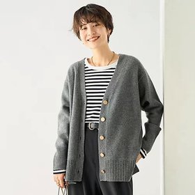 【ノーリーズ/NOLLEY'S】のMUSICゆったりVネックカーディガン 人気、トレンドファッション・服の通販 founy(ファニー) ファッション Fashion レディースファッション WOMEN トップス・カットソー Tops/Tshirt カーディガン Cardigans Vネック V-Neck 2024年 2024 2024-2025秋冬・A/W Aw/Autumn/Winter/Fw/Fall/2024-2025 おすすめ Recommend カーディガン Cardigan ハイネック High Neck プレート Plate メタル Metal 人気 Popularity |ID:prp329100004113230