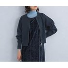 【グリーンレーベル リラクシング / ユナイテッドアローズ/green label relaxing / UNITED ARROWS】のフォルム クロップド ニット ブルゾン -ウォッシャブル- NAVY|ID: prp329100004113231 ipo3291000000028016940