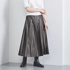 【ユナイテッドアローズ/UNITED ARROWS】のシャンブレー タフタ プリーツスカート DK.GRAY|ID:prp329100004113239