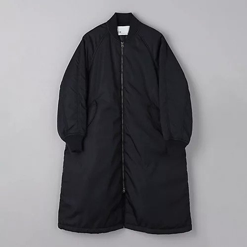 【ユナイテッドアローズ/UNITED ARROWS】の【別注】ロング MA-1 コート 人気、トレンドファッション・服の通販 founy(ファニー) 　ファッション　Fashion　レディースファッション　WOMEN　アウター　Coat Outerwear　コート　Coats　MA-1　MA-1　インナー　Inner　ギャザー　Gather　コクーン　Cocoon　コレクション　Collection　スリム　Slim　スリーブ　Sleeve　ベーシック　Basic　別注　Special Order　ロング　Long　ワイド　Wide　ワーク　Work　冬　Winter　エレガント 上品　Elegant　 other-1|ID: prp329100004113331 ipo3291000000028017403